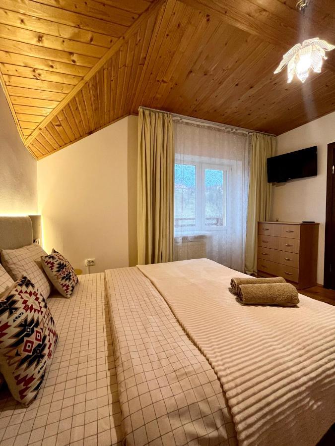 Hotel Ніч Над Карпатами à Slavsko Extérieur photo